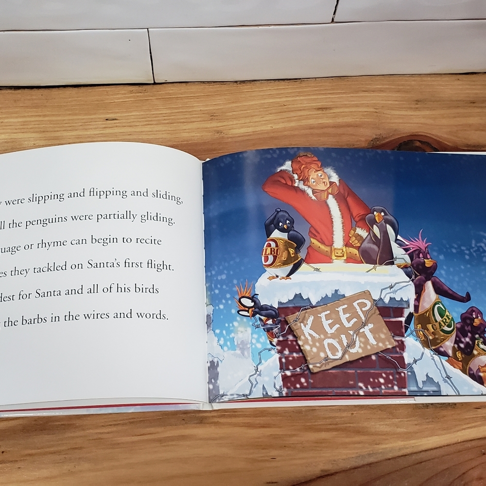 🦋Santa's First Flight Book🦋 - Picture 4 of 5